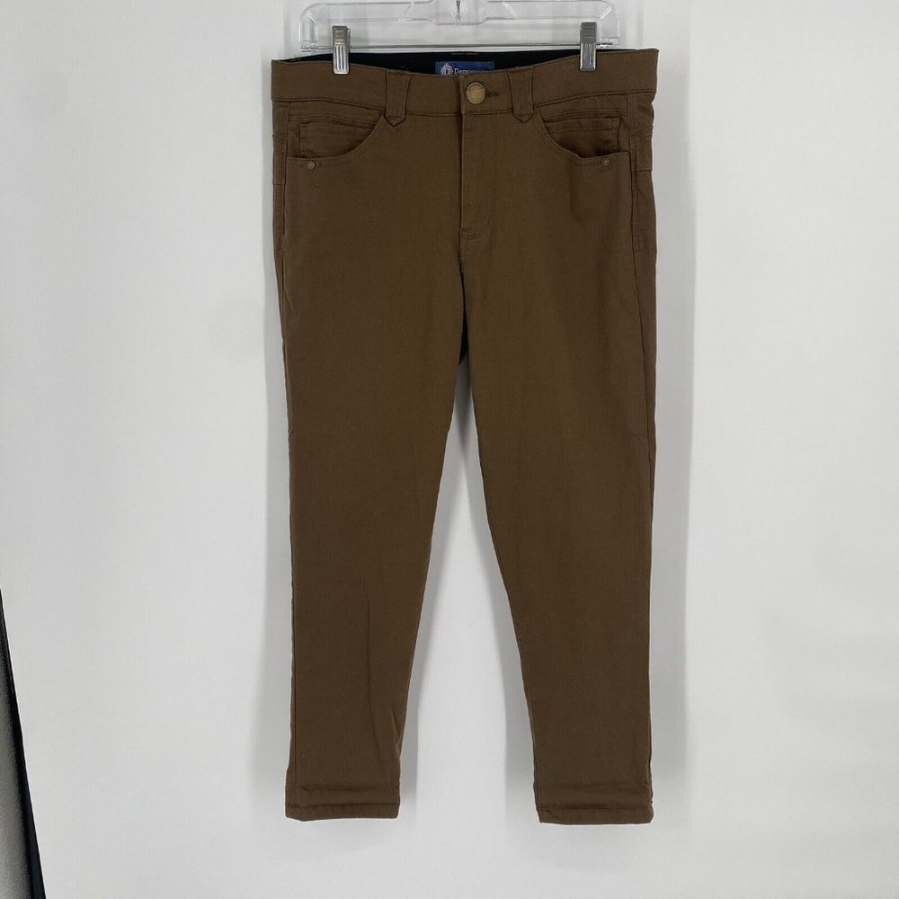 Democracy Skinny Jeans in Chocolate Brown